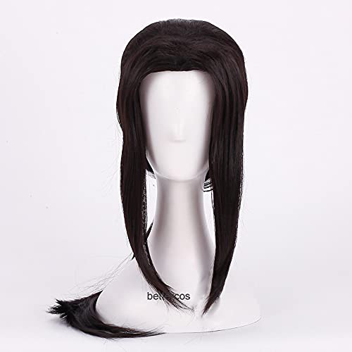 ydound Anime Coser pruik Uchiha Itachi Cosplay Perücken 60cm langes schwarz gestaltete hitzebeständige synthetische Haarperücke+Perücke-Kappe ydound Anime Coser pruik Uchiha Itachi Cosplay Perücken 60cm langes schwarz gestaltete hitzebeständige synthetische Haarperücke+Perücke-Kappe von ydound