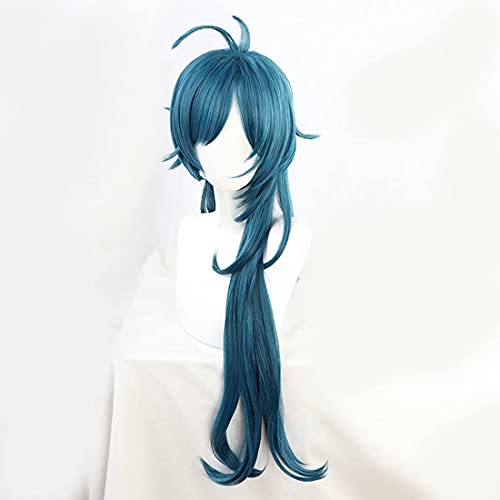 ydound Wig Anime Cosplay Genshin Impact Cosplay – Kaeya Cosplay Perücke for Party Halloween Weihnachten von ydound