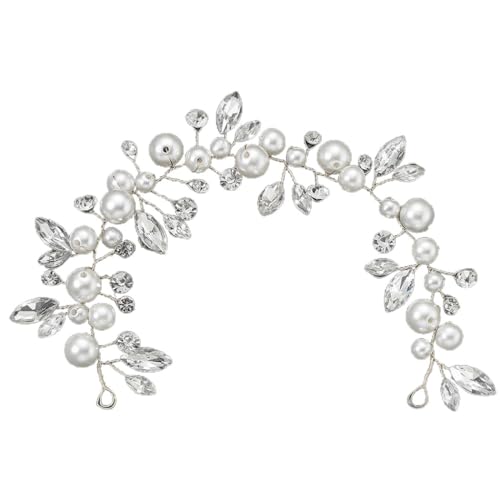 Brautschmuck, Haarschmuck, Weinreben-Kopfschmuck, elegant, für Hochzeit, Retro-Stil von yeeplant