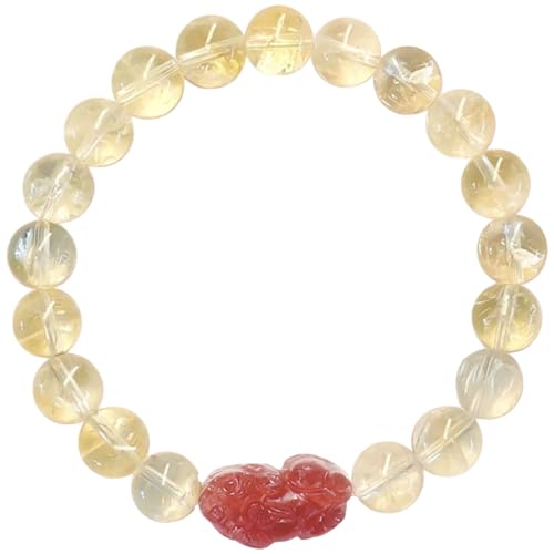 Damen-Armband aus echter Jade mit Charm, elastisches Kristallperlenarmband, weiße Jade, Geschenkbox im Lieferumfang enthalten von yeeplant