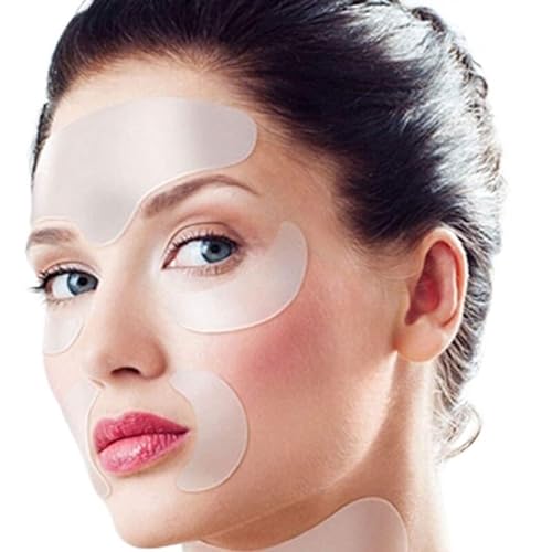 Elastisches transparentes Silikon-Augenpolster und Stirn-Feuchtigkeitscreme-Set – kreativer leichter Gesichts-Patch von yeeplant