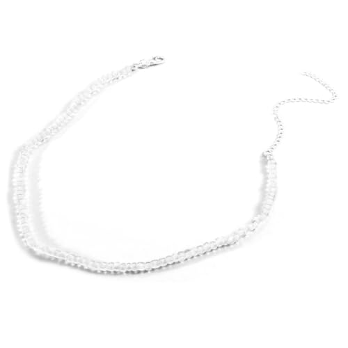 Elegante böhmische Perlen-Schlüsselbein-Halskette für Damen: zierlich, lässig und modisch, 7, Perle + Legierung, Kein Edelstein von yeeplant