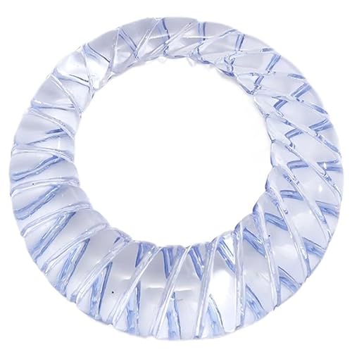 Eleganter, klarer Acryl-Fingerring für Damen, Knöchelring, transparent, leicht, schick, klar, Party-Schmuck-Zubehör, 30, Aus Baumwolle, Kein Edelstein von yeeplant