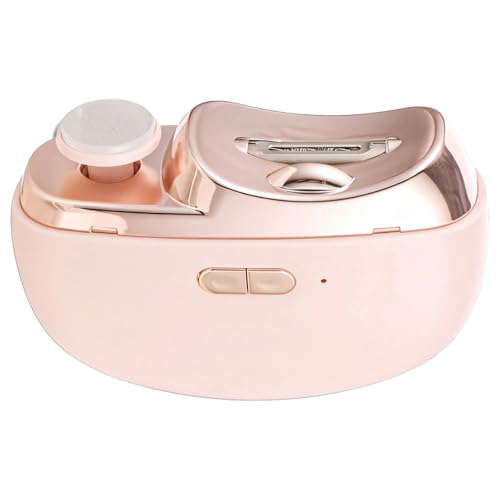 Elektrischer Nagelknipser & Polierer mit 2 Geschwindigkeiten, wiederaufladbar über USB, automatischer Trimmer für Erwachsene und Kinder von yeeplant