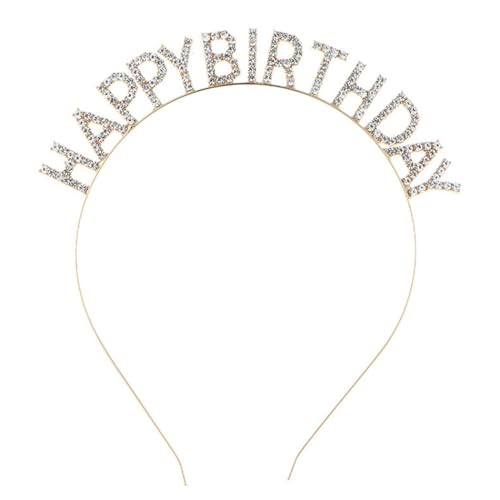 Happy Birthday Party Haarband – Dünner, rutschfester Haarreif mit all-Match-Design von yeeplant