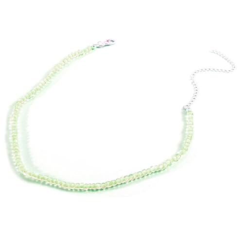 Lässige schicke Damen-Halskette im Bohemian-Stil, mit Perlen, zierlich, modisch und elegant, 34, Perle + Legierung, Kein Edelstein von yeeplant