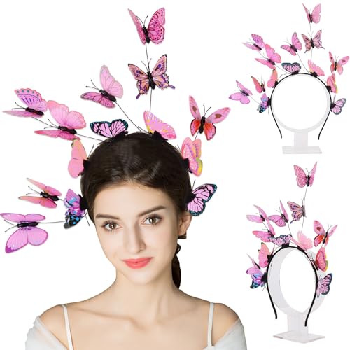 Party-Stirnband, Brautschmuck, Schmetterling, dekorativ, modisch, Haarband für Damen von yeeplant