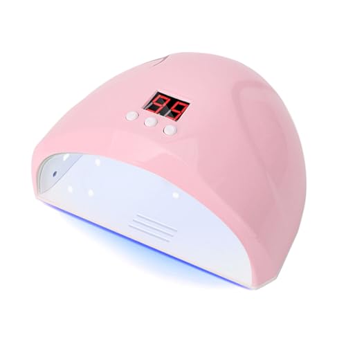 Smart USB Charging LED Professional Gel Polish Nail Curing Lamp with 12 Detachable Light Beads for Nail Art, Einheitsgröße, Kunststoff, Kein Edelstein von yeeplant