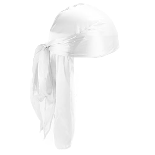 Unisex-Kopfbedeckung, trendiger Turban-Hut, lässig, modisch, leicht, lang, für Damen, dekorative Chemo-Kappe, Kopfturban, 30, Polyester, Ohne Edelstein von yeeplant