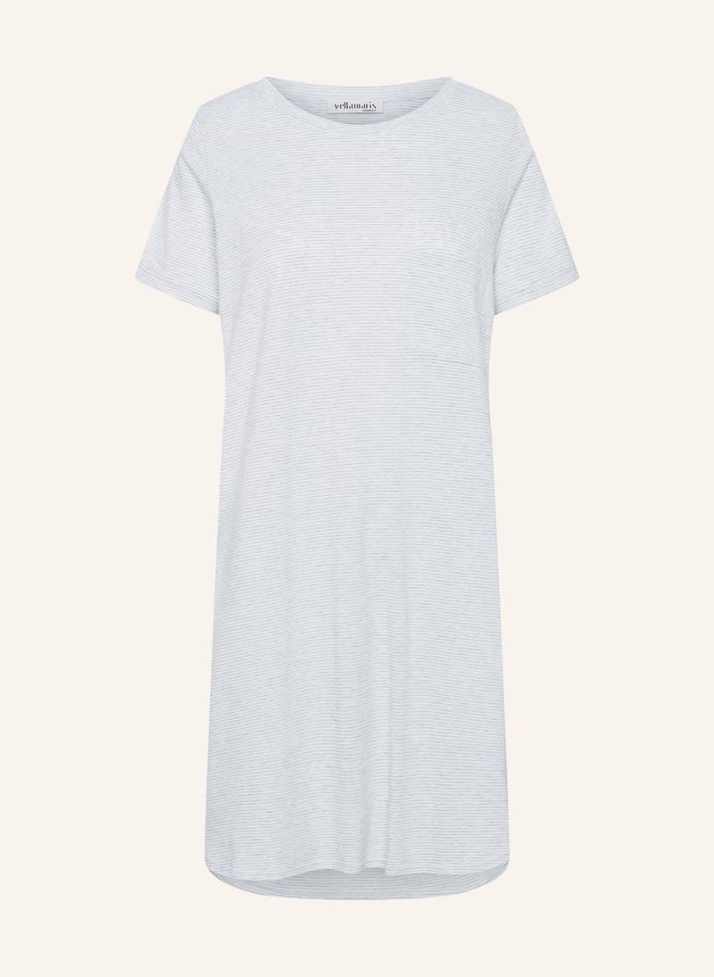 Yellamaris Nachthemd Mit Kurzem Arm grau von yellamaris