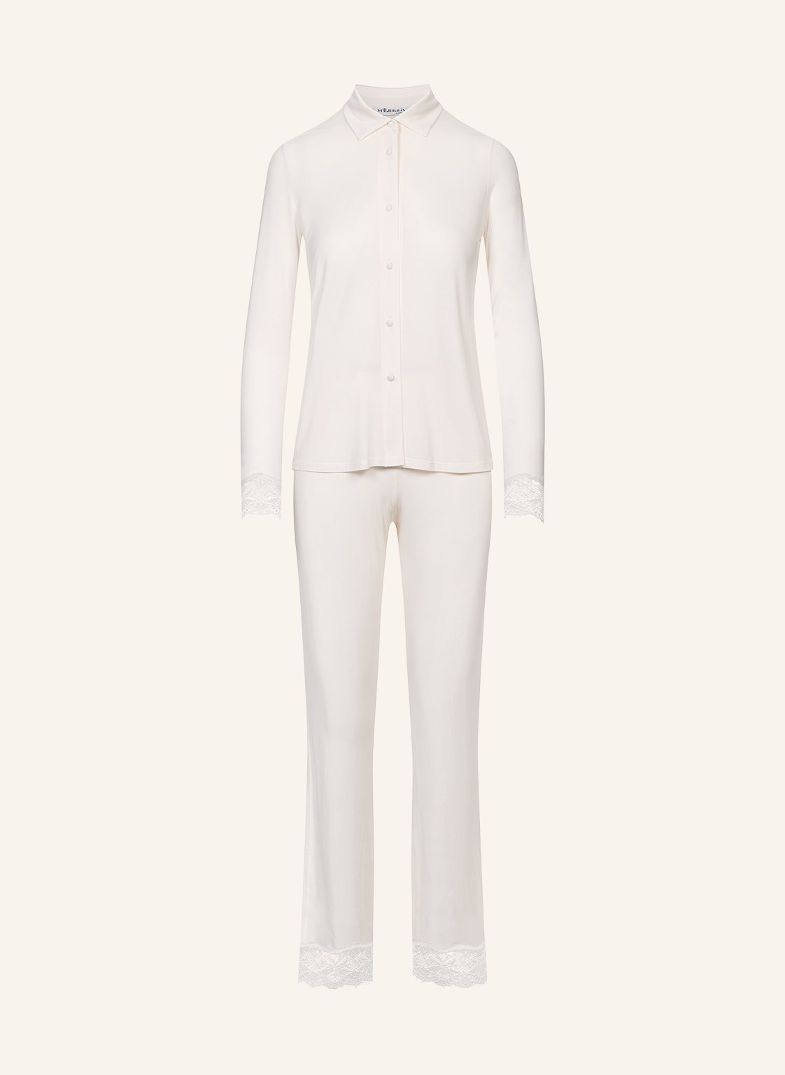 Yellamaris Schlafanzug weiss von yellamaris