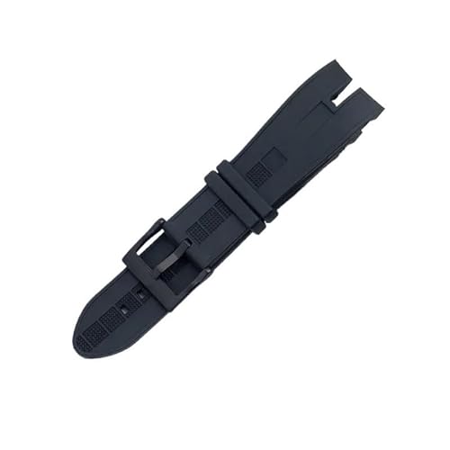 yeziu Gummi-Uhrenarmband für Roger Dubuis-Armband für EasyDiver(Blackb) von yeziu