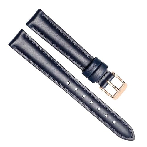 yeziu Leder-Uhrenarmbänder für Daniel Wellington DW Herren- und Damen-Uhrenketten(Bluer,18mm) von yeziu