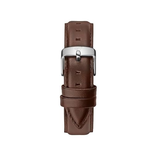 yeziu Leder Uhrenarmband Damen und Herren mit Dornschließe für DW Uhrenketten(Browns,17mm) von yeziu