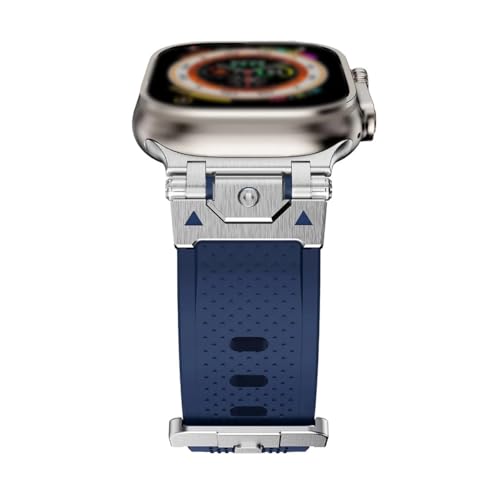 yeziu TPU-Sportarmband für Apple Watch Band Ultra 2 49 mm 10 9 8 7 46 mm 45 mm Luxus-Herrenarmband Correa iWatch 6 5 4 3 SE 44/42/41/38 mm(SU,38 40 41mm) von yeziu