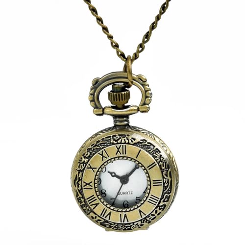 yimeizhiguang Herren Vintage Taschenuhr mit Kette Römische Ziffern Quarzwerk Steampunk Antik Design Geschenk für Geburtstag Jahrestag Vatertag Unisex Mechanische Taschenuhr yimeizhiguang Herren Vintage Taschenuhr mit Kette Römische Ziffern Quarzwerk Steampunk Antik Design Geschenk für Geburtstag Jahrestag Vatertag Unisex Mechanische Taschenuhr von yimeizhiguang