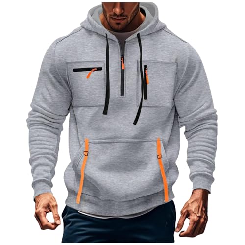 Kapuzenpullover Herren Mode Vintage Fleecepullover Leicht Atmungsaktiv Arbeitspullover Freizeit Zip Hoodie im Streetwear-Style Normale Passform Sweatjacke Bodybuilding Fitness Ubergangsjacke Kapuzenpullover Herren Mode Vintage Fleecepullover Leicht Atmungsaktiv Arbeitspullover Freizeit Zip Hoodie im Streetwear-Style Normale Passform Sweatjacke Bodybuilding Fitness Ubergangsjacke von yiouyisheng