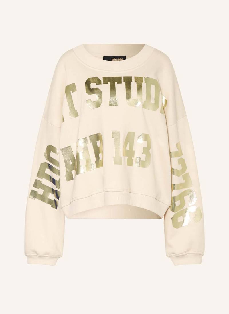 Yippie Hippie Oversized-Sweatshirt weiss von yippie hippie