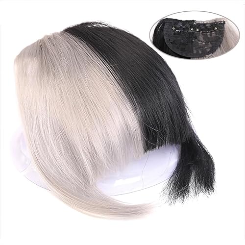 Pony Synthetische Pony-Haarspange for Frauen, natürliche, flache, ordentliche Pony-Haarspangenverlängerung for den täglichen Gebrauch Pony Haarspange (Color : SW65-1B-T0906) von yixinzi-2024