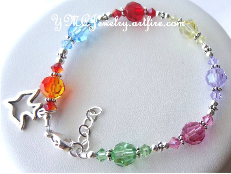 Konfirmationsarmband - Geschenke Des Heiligen Geistes Armband, Patin Geschenk, Die 7 Patenkind Geschenk von ymcjewelry