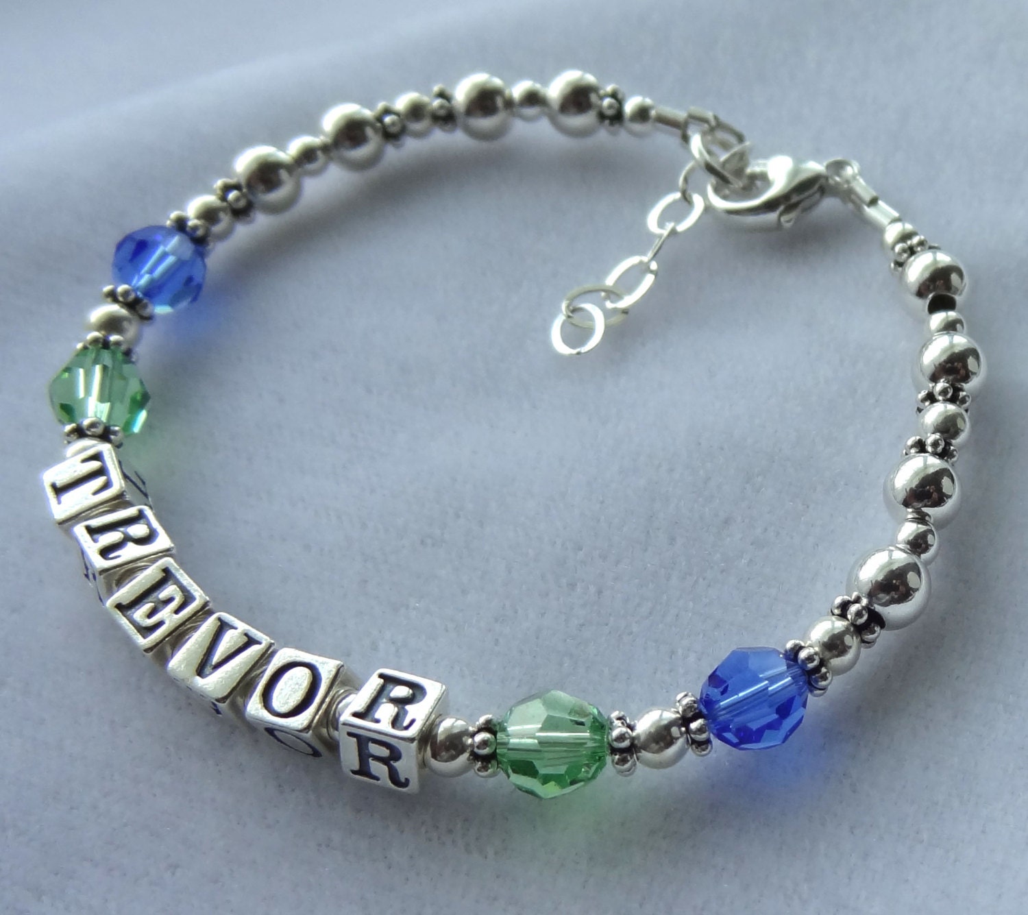 Personalisierte Mutter Birthstone Namensarmband, Armband, Nana Großmutter Name Muttertag Geschenk Armband von ymcjewelry