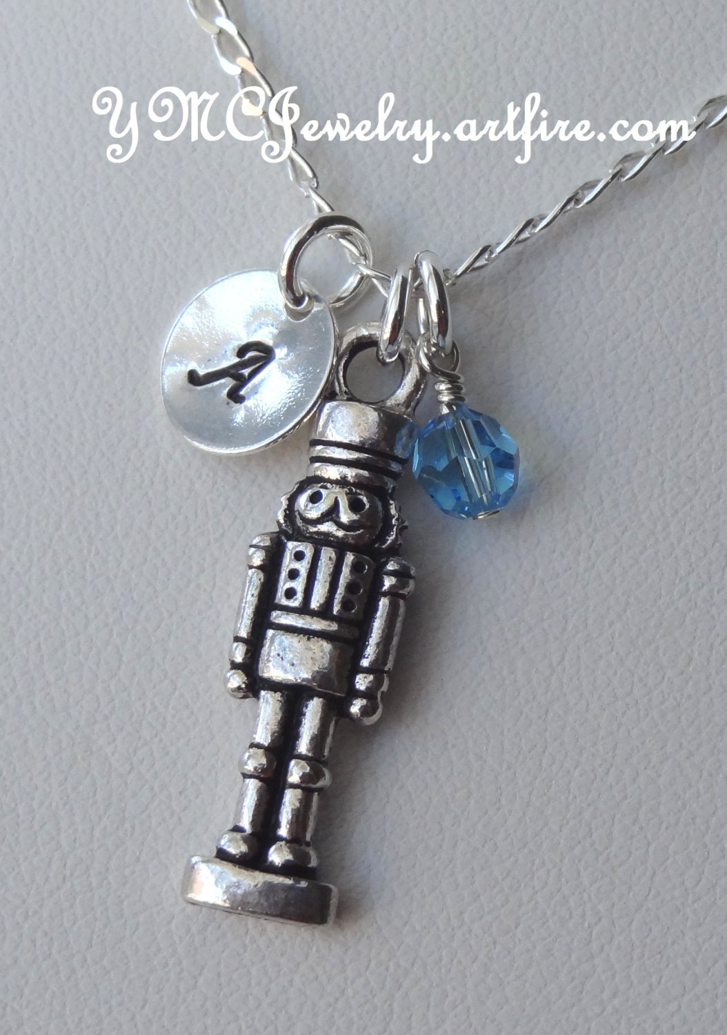 Personalisierte Nussknacker Halskette, Ballett Erste Birthstone Tanz Recital Geschenk, Geschenk Für Balletttänzer von ymcjewelry