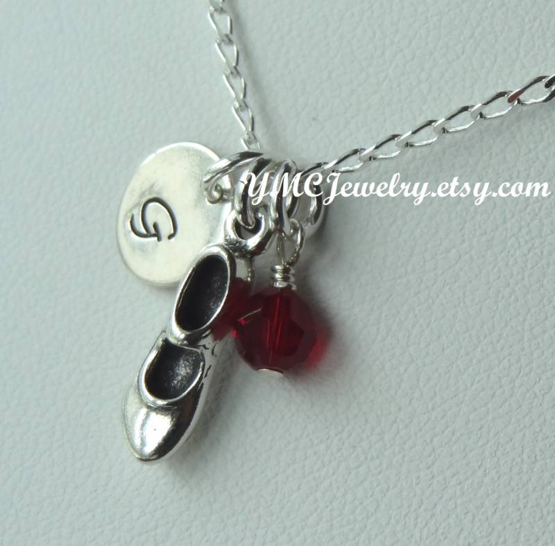 Tanzschuh-Halskette, Tanzschuh-Anhänger, Personalisiert, Tanz-Tanzer-Halskette, Ballett-Tanzer-Halskette, Ballerina-Halskette von ymcjewelry