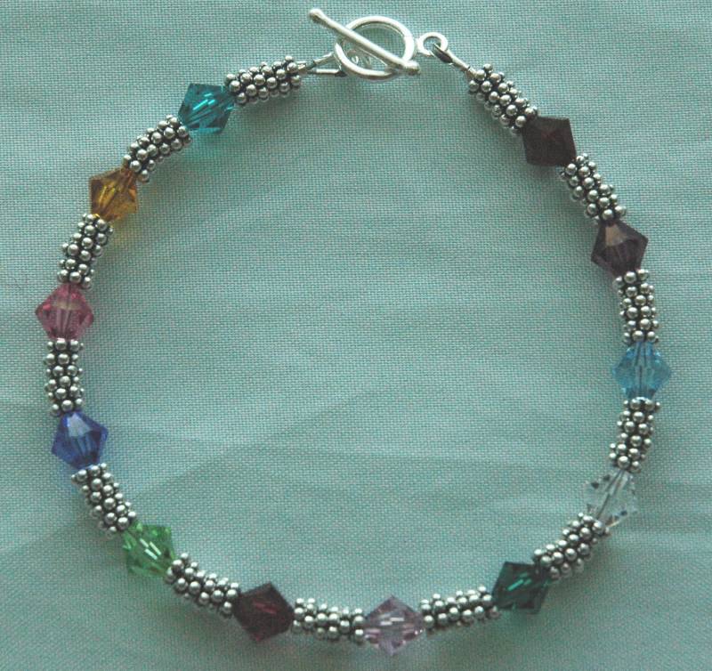sterling Silber Familie Birthstone Armband, Lieferung Krankenschwester, Rn Armband Geschenk Für Großmutter Nanny Mimi Gigi Nana, Familien von ymcjewelry