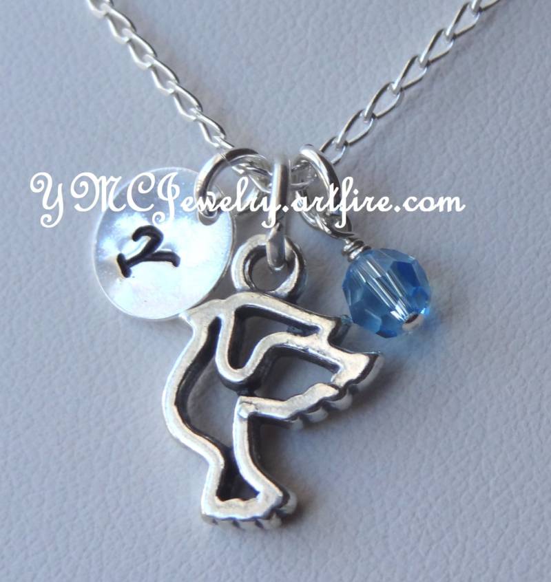 sterling Silber Heiliger Geist Taube Charm Halskette, Initialletter Taufe Personalisierte Konfirmation Geschenk Zur von ymcjewelry