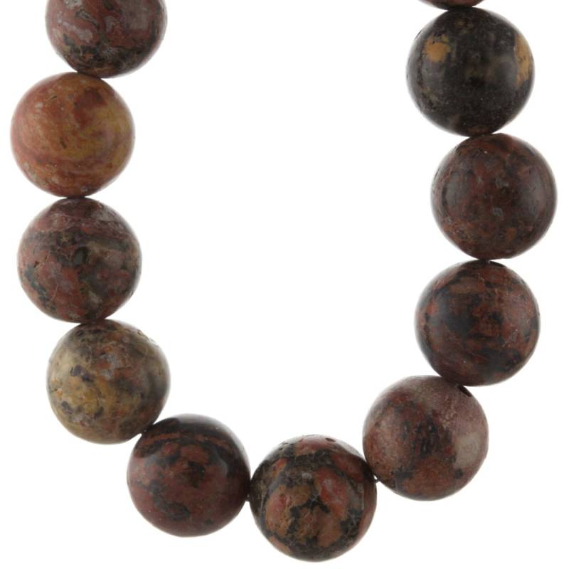 925 Sterling Silber Lock Verschluss Armband/Natural 10mm Leopard Jasper 6" Bis 9" Lange 925 Sterling Silber Lock Verschluss Armband/Natural 10mm Leopard Jasper 6" Bis 9" Lange von ymcjewelrycom