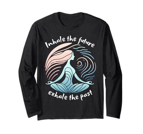 yoga t shirts für damen mit sprüchen Langarmshirt von yoga t shirts for men