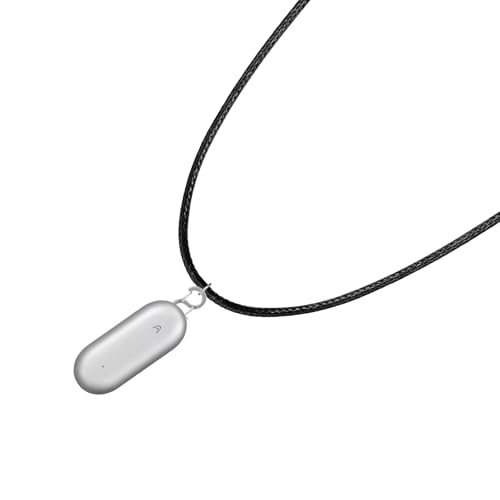 yothchose Umhängeband, kompatibel mit PLAUD NotePin Halskette, Umhängeband, hochwertiges Ledermaterial, Halsschlaufe für Plaud NotePin AI-Diktiergerät (schwarz) von yothchose