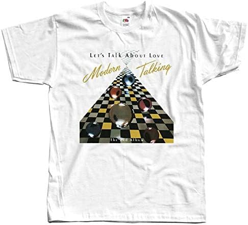 Modern Talking - Let's Talk About Love, Album Cover, Shirt DTG (White) S-5XL von youchinuo