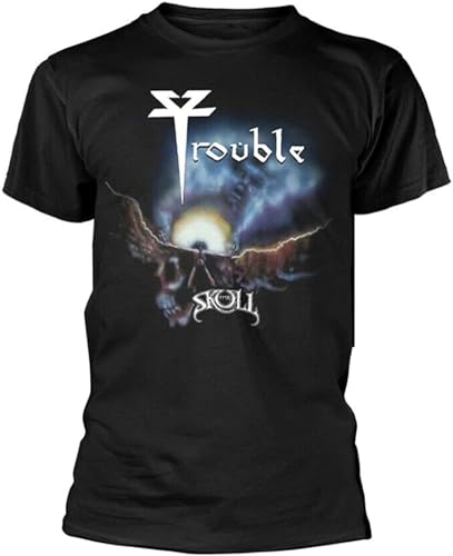 Trouble The Skull Shirt S-3XL Metal Band Merch Tshirt T-Shirt New Black von youchinuo