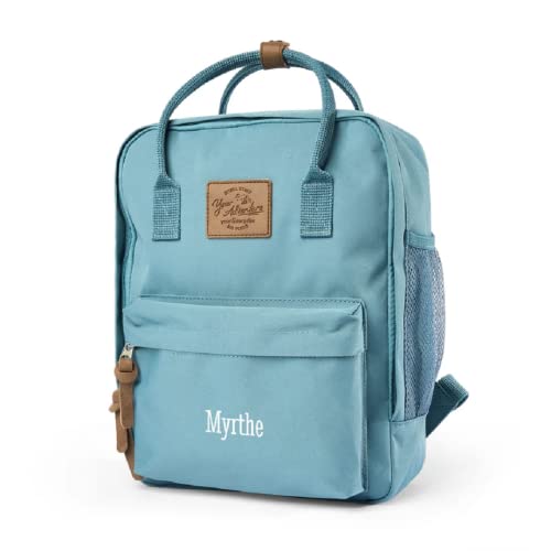 your surprise Kinderrucksack personalisiert mit Namen, perfekt als Kindergarten Rucksack - Kinderrucksack für Jungen und Mädchen selbst gestalten (Blau) von your surprise