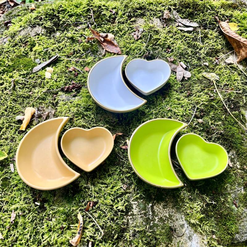 Schmuckschale/Mondschale/ Herzschale Schalen Set von yourthreemindsDE