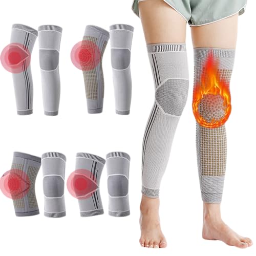 Selbstheizende Knieschoner Warm Pads Knie KompressionshüLsen Kniebandage UnterstüTzung Beheizte Knie Arthritis Schmerzlinderung Gesundheitspflege Knie Schutz Winter Thermal BeinwäRmer Damen Herren von yruphome