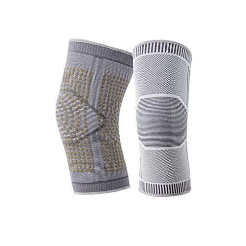 Selbstheizende Knieschoner Warm Pads Knie KompressionshüLsen Kniebandage UnterstüTzung Beheizte Knie Arthritis Schmerzlinderung Gesundheitspflege Knie Schutz Winter Thermal BeinwäRmer Damen Herren von yruphome