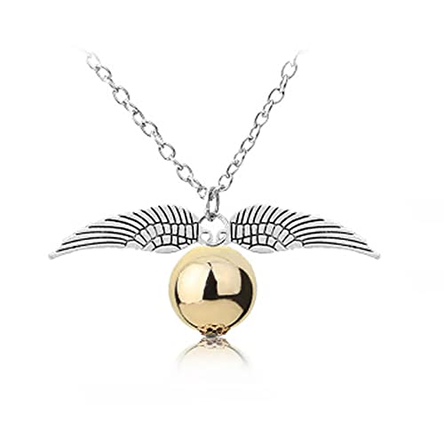 ysister Goldener Schnatz Kette armband für Fans Geschenke Sammlung oder Dekorationen Magical Cosplay Kostüm Schmuck Geschenk Kreatives Geschenk fanartikel von ysister