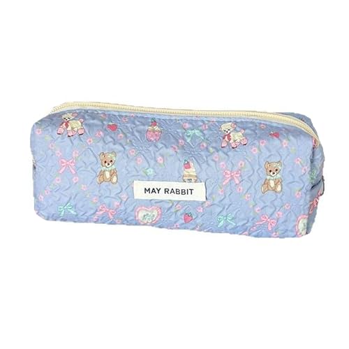 yufana Federmäppchen, Pencil Case, Pencil Case Aesthetic, die Cartoon-Tasche ist Klein und süß und Kann als Spielzeugtasche, Schlüsseltasche Verwendet Werden, Kosmetiktasche (Blau) von yufana