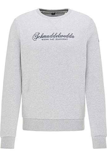 yuka Men's Sweatpullover, Hellgrau Melange, Large von yuka