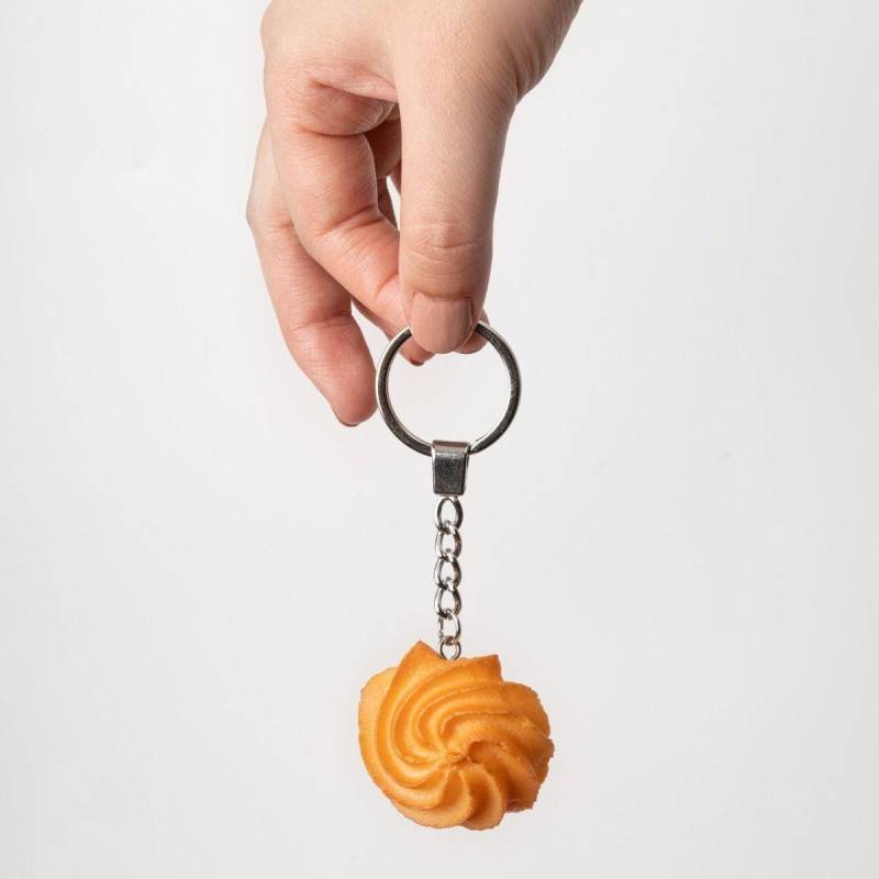Spritzgebäck Schlüsselanhänger Fake Food Keychain von yumazingDE