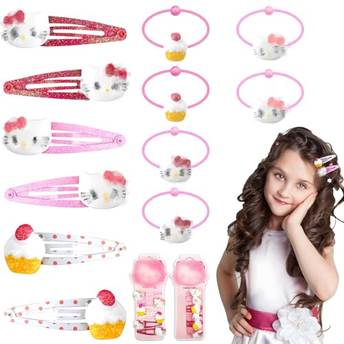 12 Stück Haarspangen Mädchen, Katzen Haarspangen Baby Haarspangen Kinder Haarschmuck Exquisite Süße Haarspangen Geburtstagsgeschenke Kleine Mädchen 12 Stück Haarspangen Mädchen, Katzen Haarspangen Baby Haarspangen Kinder Haarschmuck Exquisite Süße Haarspangen Geburtstagsgeschenke Kleine Mädchen von yumcute