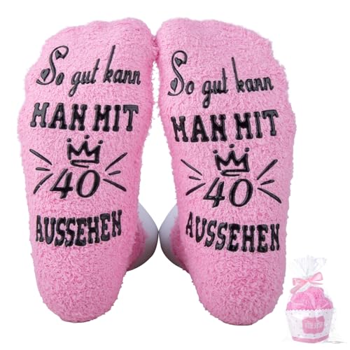 Yumcute Geschenkideen für Frauen - 40. Geburtstag Geschenk für Frau Ab 40 Zum Geburtstag von yumcute