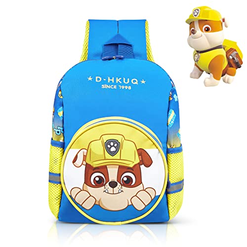 yumcute Paw Rucksack Kindergarten Junge, Kindergartenrucksack für Jungen von 3-6 Jahren, Kinderrucksack 30cm x 21cm x 12cm, Das Perfekte Geschenk für Jungen und Mädchen, Die Paw Dog Lieben von yumcute