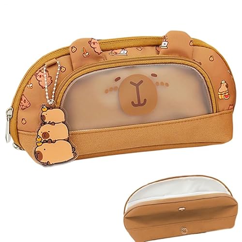 yupeuooe Süße Federmappe,Schreibtischorganizer - Großes Fassungsvermögen Niedliches Design Schreibwaren Organizer Tragbar Für Schüler Jugendliche Mädchen Schule Aufbewahrung von yupeuooe