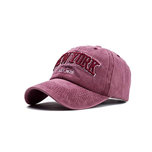 Yutdeng Retro Vintage Basecap New York Unisex Distressed Washed Baumwolle Kappe Outdoor Freizeit Hut Distressed Stickerei Cap Herren Baseballkappe Damen Yutdeng Retro Vintage Basecap New York Unisex Distressed Washed Baumwolle Kappe Outdoor Freizeit Hut Distressed Stickerei Cap Herren Baseballkappe Damen von Yutdeng