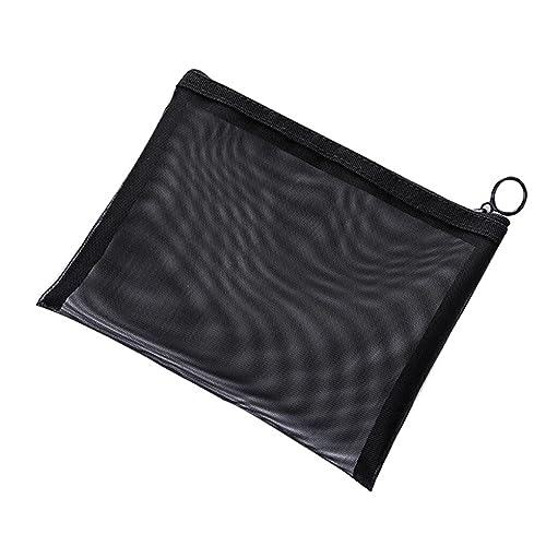 yuwqqoajv Mesh Kosmetiktasche, kompakte Make up Tasche für Ordnung, Nylon Reise Kosmetiktasche, Kosmetiktasche, Damen Kulturbeutel, ZP06 L von yuwqqoajv