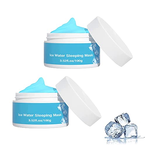 1/2/3 Stück Jskin Beauty Hydra Moist Ice Water Sleeping Mask, JSkin Hydramoist Ice Water Sleeping Mask, Hydra Moist Moisturizer Ice Water Sleeping Mask, Sleeping Mask for Women (2 Stück) von yuyuanDO