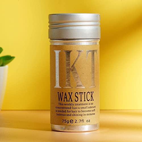 Styling Wax Stick,Haarwachs Stick für Perücken, Haar Wachs Frisur Gel Stick Haar Modellierung Wax Stick, Frau Männer Styling Wax Stick Haar Feuchtigkeitsspendendes für Edge Frizz Haar (1PC) von yuyuanDO